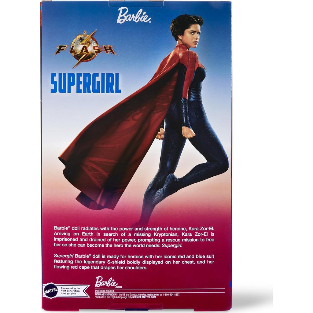 Barbie Muñeca Supergirl coleccionable de la película Flash