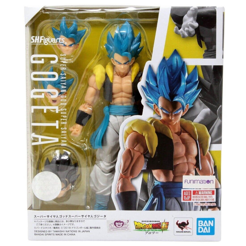 Figura Dragon Ball Super SH Figuarts Fusion Gogeta Blue Bandai