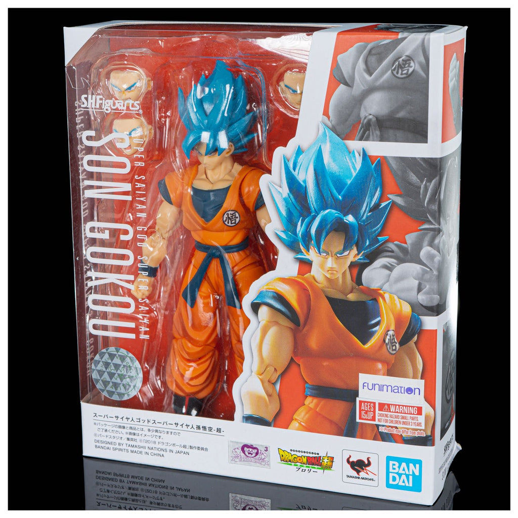 Dragon Ball Super SH Figuarts Super Saiyan God Goku Blue