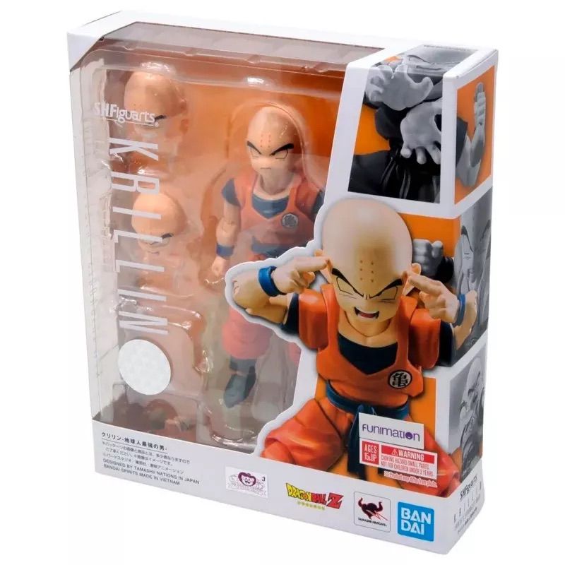 Krilin Dragon Ball Z SH Figuarts Krillin Strongest Man