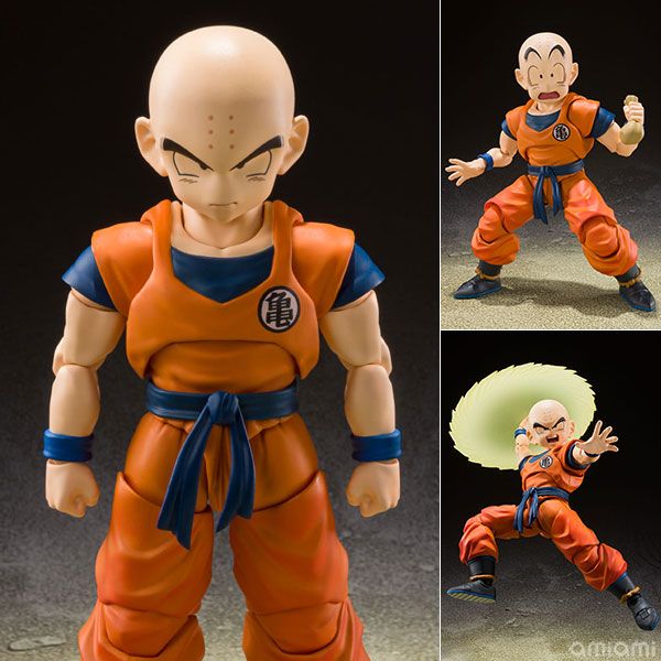 Krilin Dragon Ball Z SH Figuarts Krillin Strongest Man