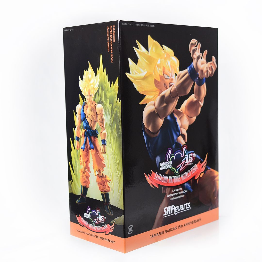 SDCC 2023 SH Figuarts SSJ Goku Warrior Awakening Evento
