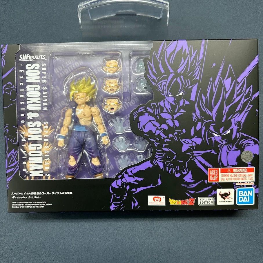 SDCC 2023 SH Figuarts Son Goku & SSJ2 Son Gohan