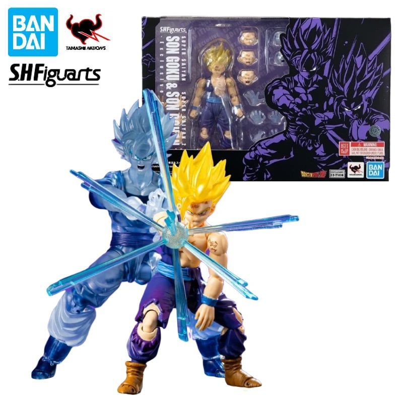 SDCC 2023 SH Figuarts Son Goku & SSJ2 Son Gohan