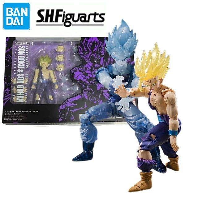 SDCC 2023 SH Figuarts Son Goku & SSJ2 Son Gohan