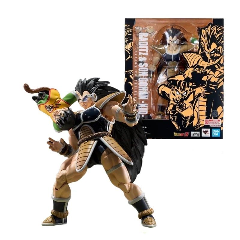 SDCC 2023 Dragon Ball Z SH Figuarts Raditz & Son Gohan Kid