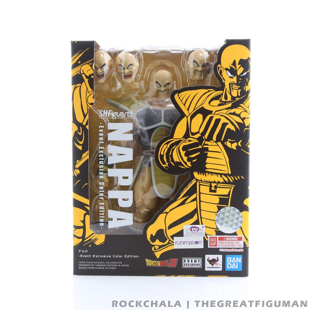 SDCC 2021 Dragon Ball Z SH Figuarts NAPPA Evento Exclusivo