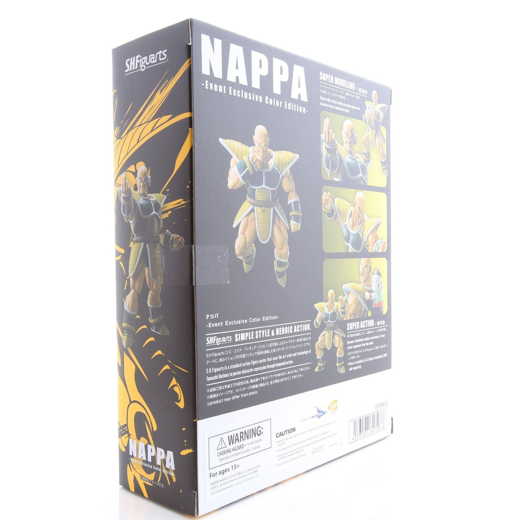 SDCC 2021 Dragon Ball Z SH Figuarts NAPPA Evento Exclusivo