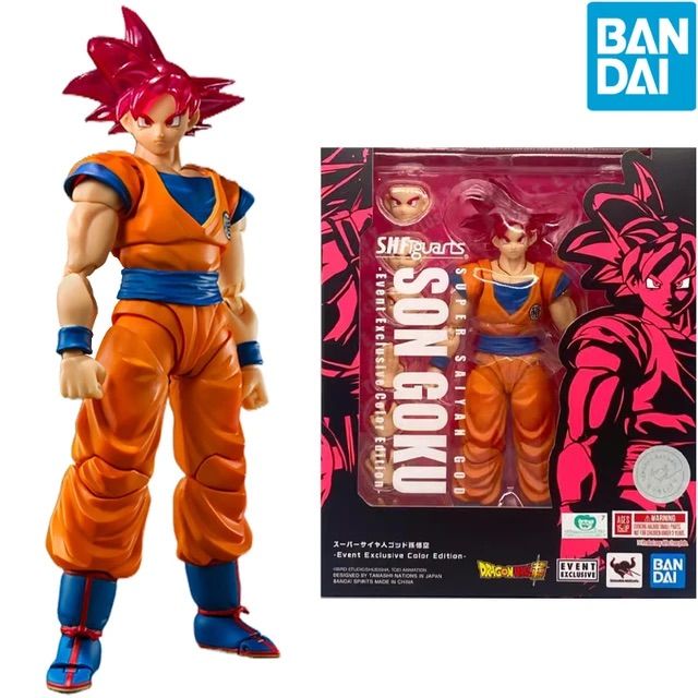SDCC 2021 SH Figuarts Super Saiyan God Goku Evento Exclusivo