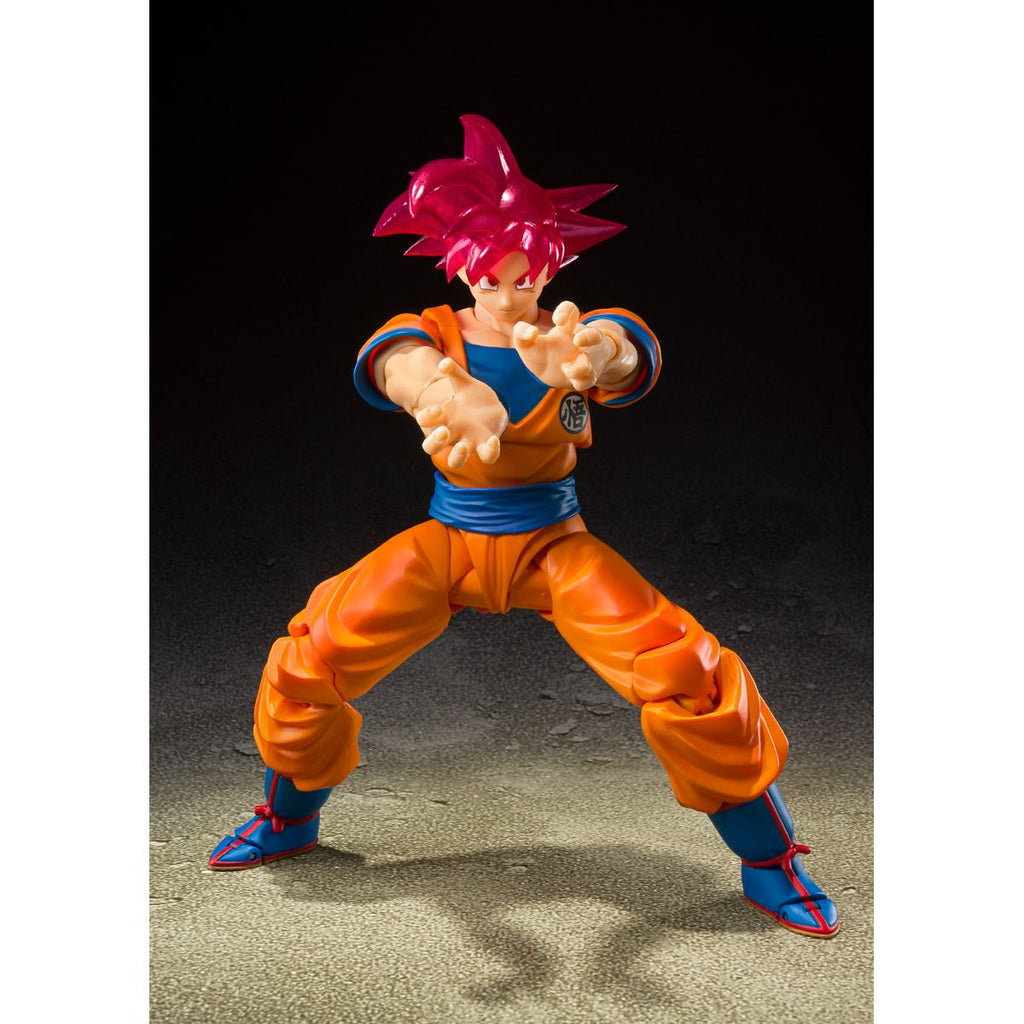 SDCC 2021 SH Figuarts Super Saiyan God Goku Evento Exclusivo