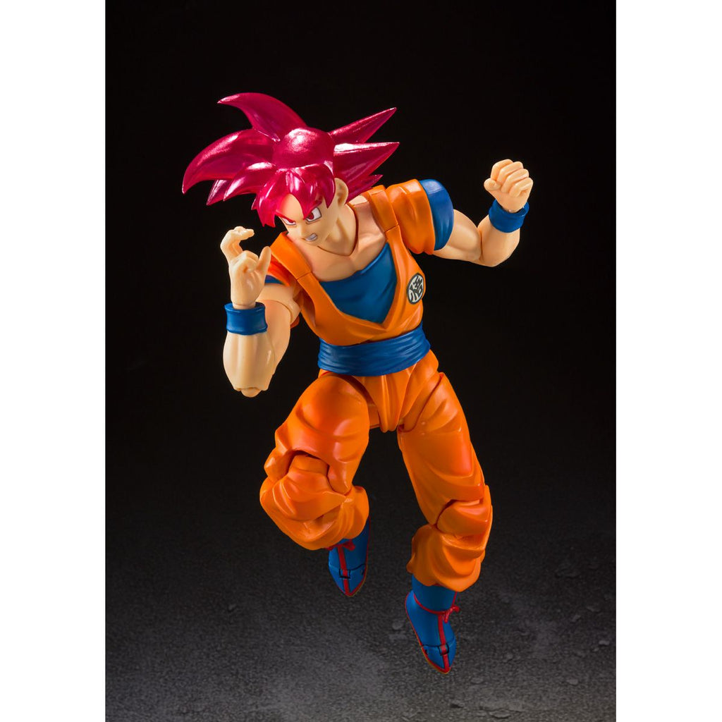 SDCC 2021 SH Figuarts Super Saiyan God Goku Evento Exclusivo