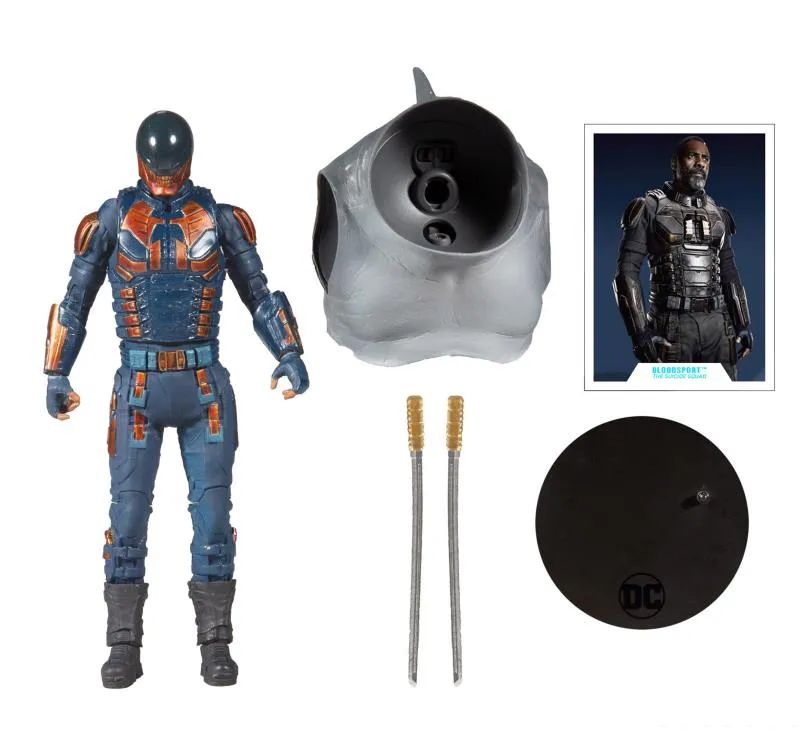 Set Escuadron DC King Shark Set 4 Rey Tiburon Mcfarlane