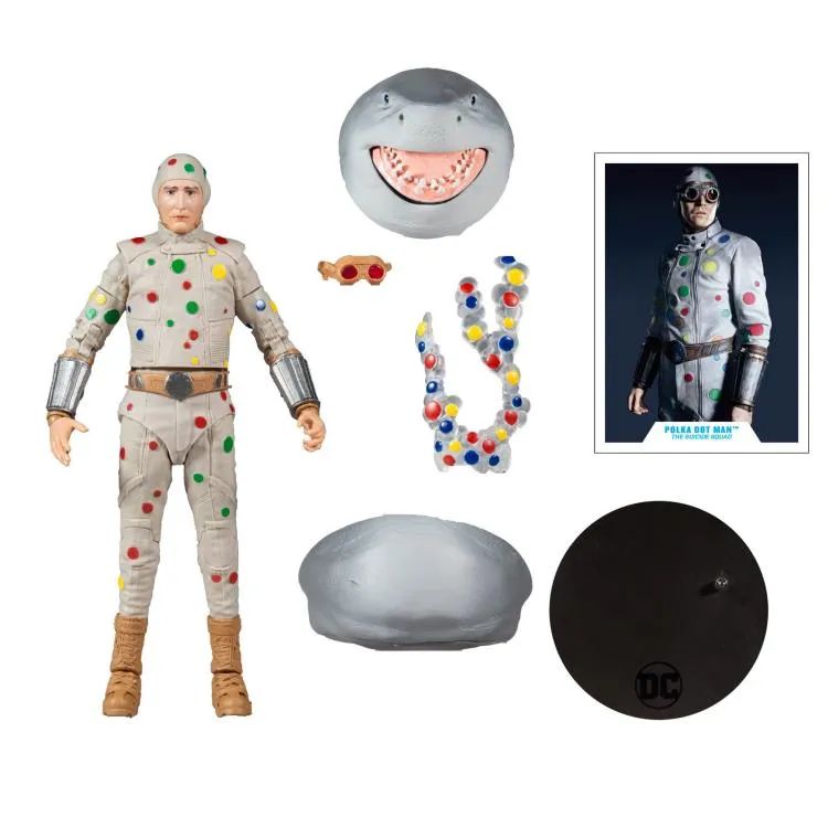 Set Escuadron DC King Shark Set 4 Rey Tiburon Mcfarlane