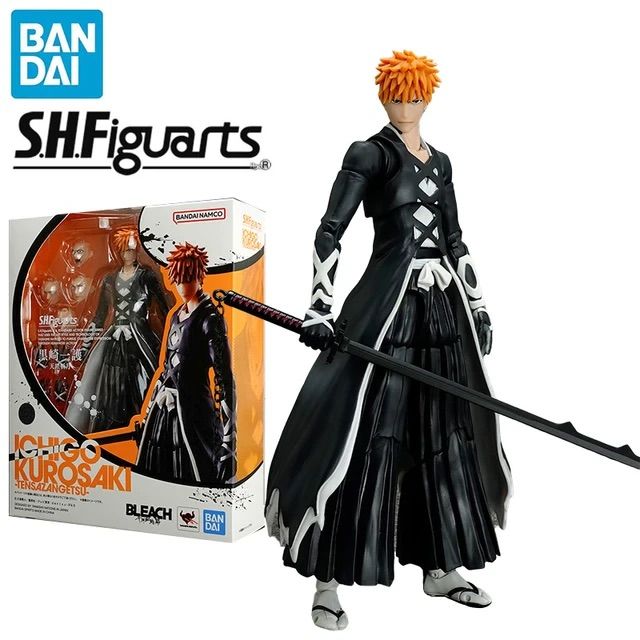 Figura de Accion Bleach SH Figuarts Ichigo Kurosaki Bankai