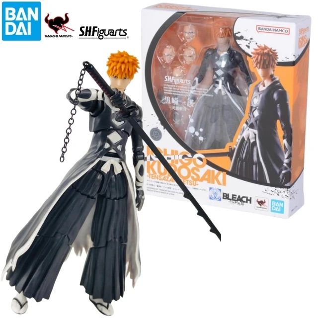 Figura de Accion Bleach SH Figuarts Ichigo Kurosaki Bankai