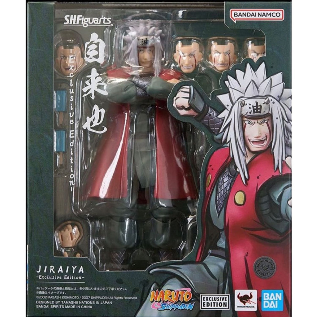SDCC 2023 Figura Naruto Shippuden SH Figuarts Jiraiya