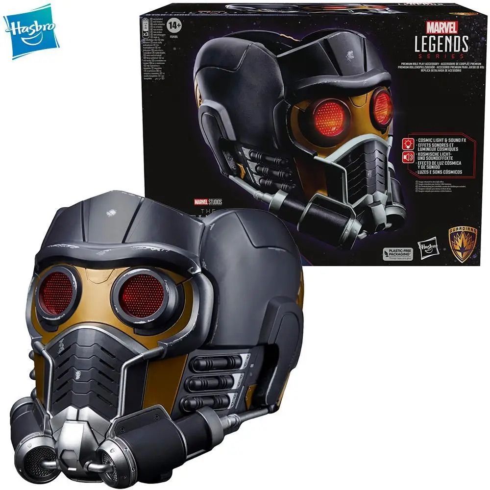 Casco escala 1 - 1 Marvel Legends Star Lord Luces y sonidos