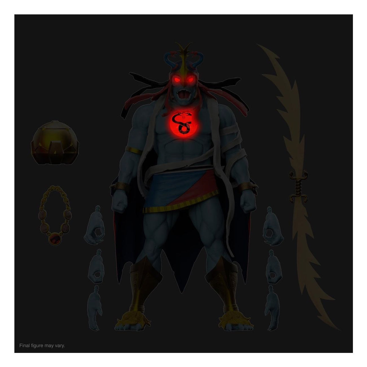 Mummra ThunderCats ULTIMATES Mumm-Ra con Luces en Ojos