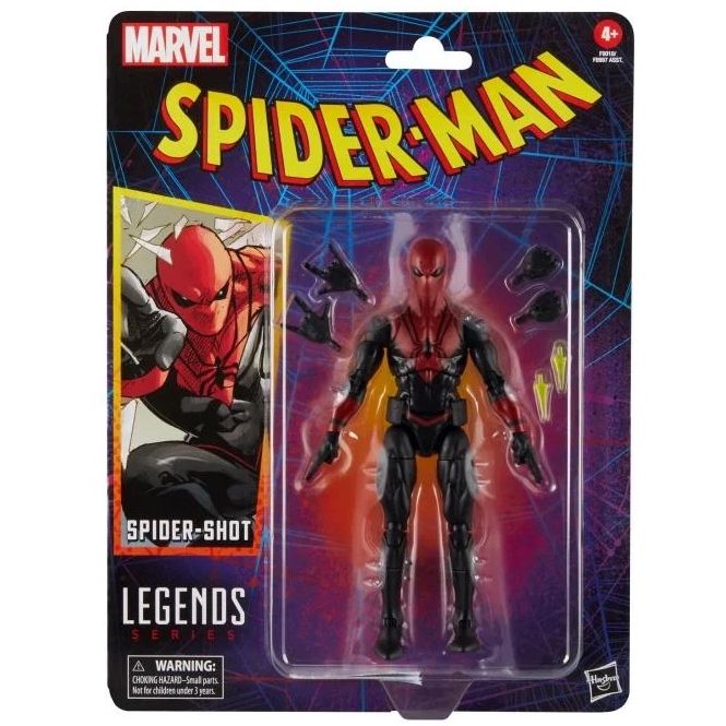 Spider-man Marvel Legends Spider-shot Spiderman
