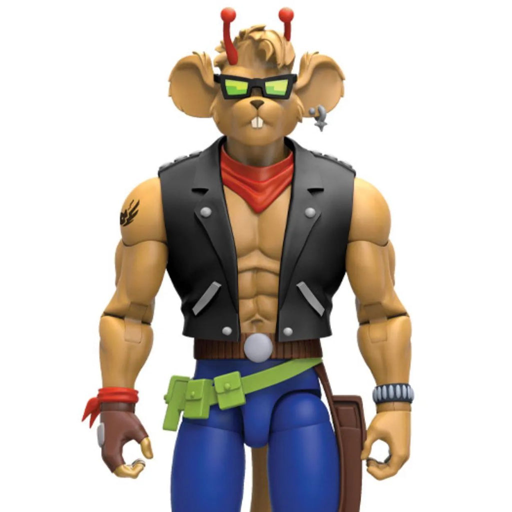 Figura Moto Ratones de Martes Biker Mice From Mars Throttle