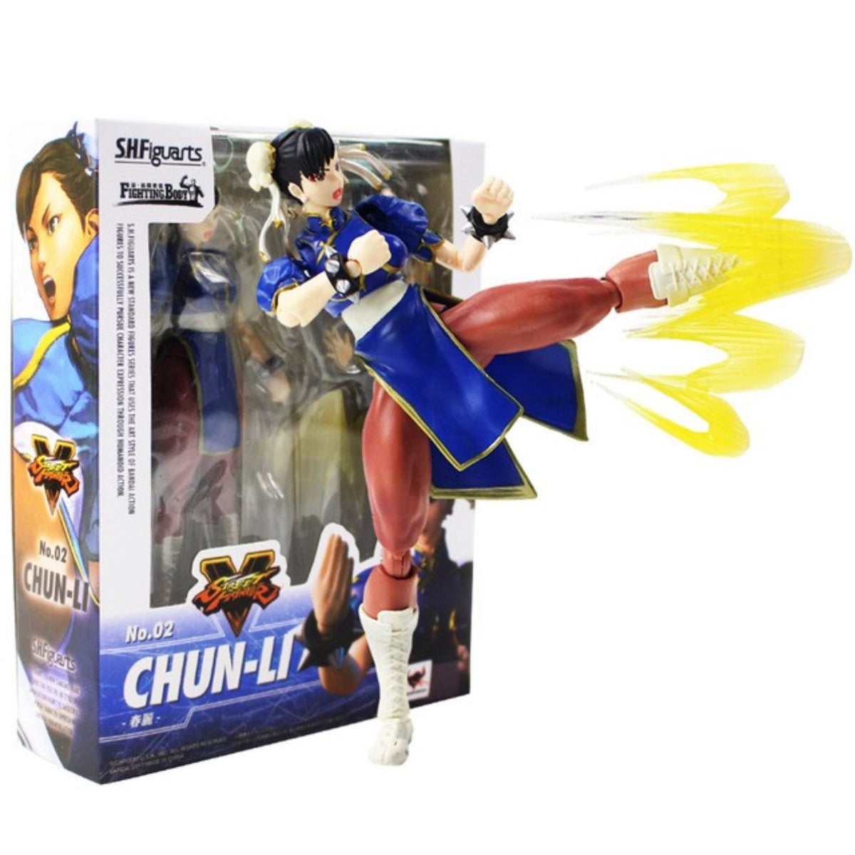 Figura Ultra Street Fighter V SH Figuarts Chun Li