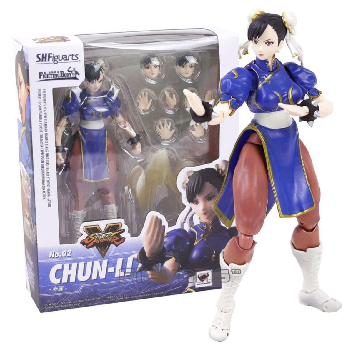 Figura Ultra Street Fighter V SH Figuarts Chun Li