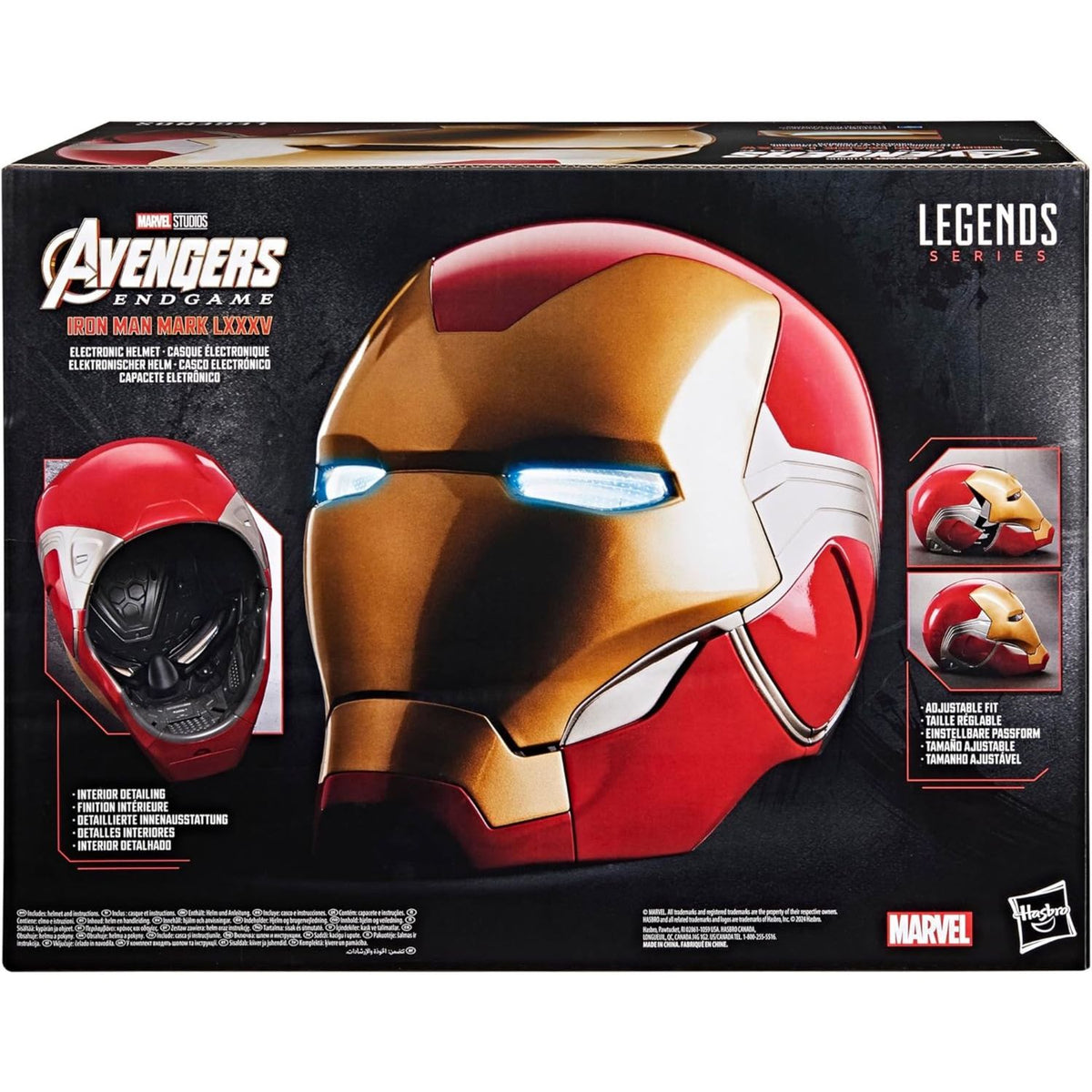 Casco Ironman Avengers Marvel Legends Iron Man Mark 85
