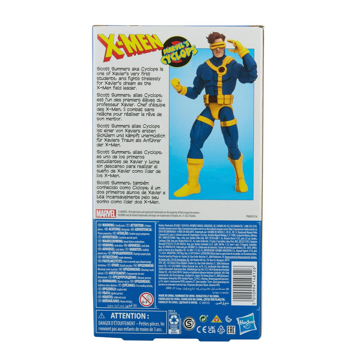 Figura Ciclope X-Men Animated Marvel Legends Cyclops