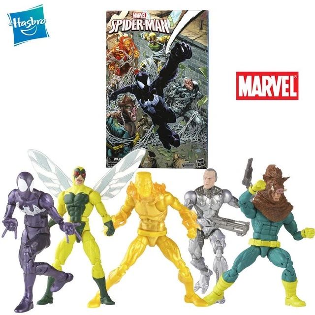 Figuras Marvel Legends Spider-Man Pack 5 Amazon Exclusive