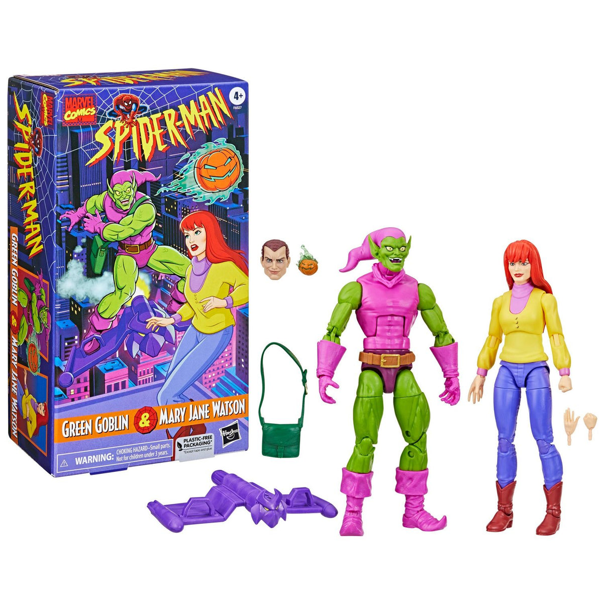 Marvel Legends Mary Jane & Green Goblin Duende Verde