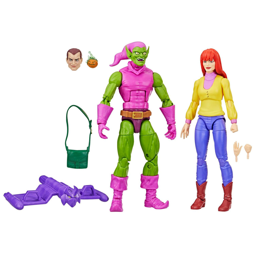 Marvel Legends Mary Jane & Green Goblin Duende Verde