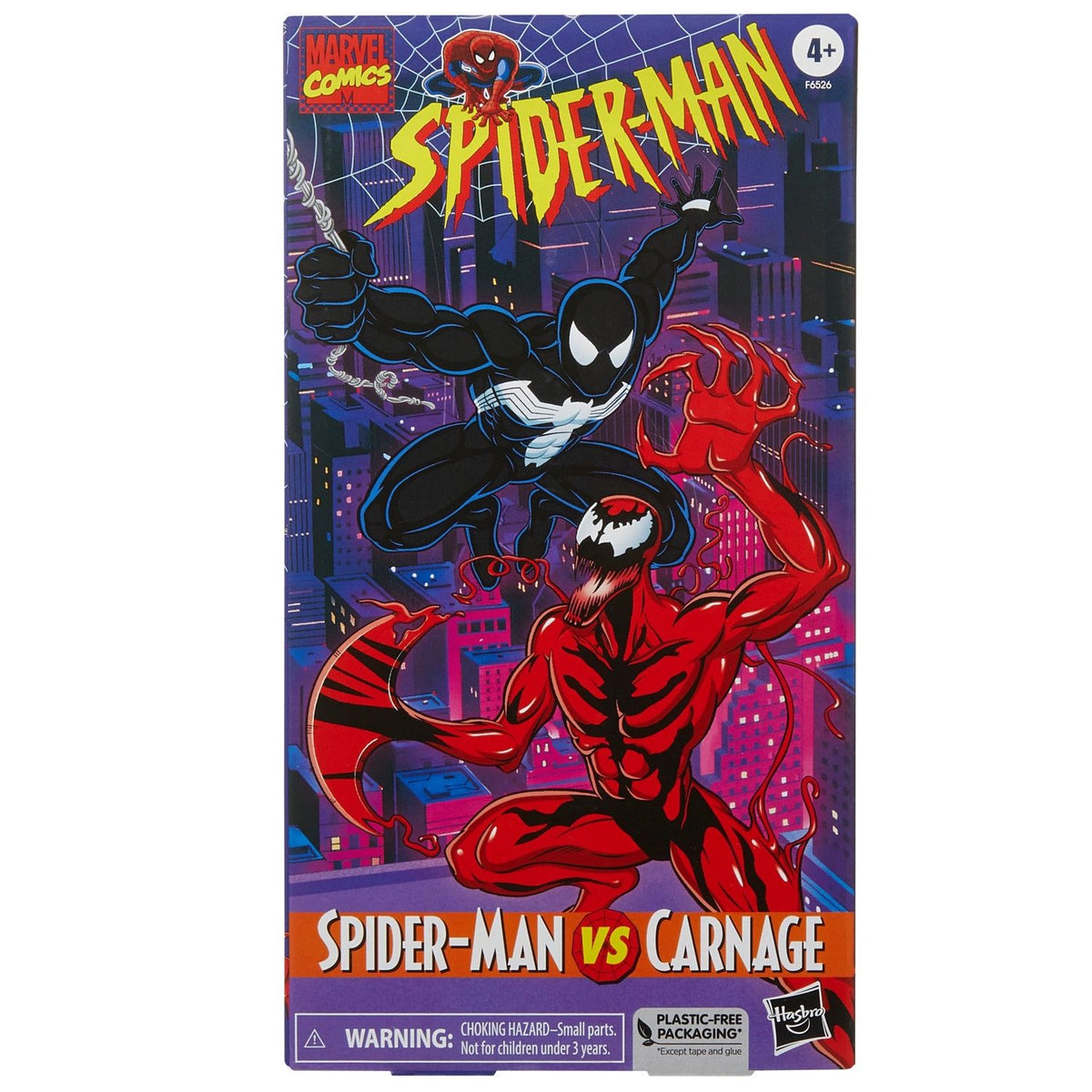 Spiderman Marvel Legends Spider-Man Black Suit & Carnage