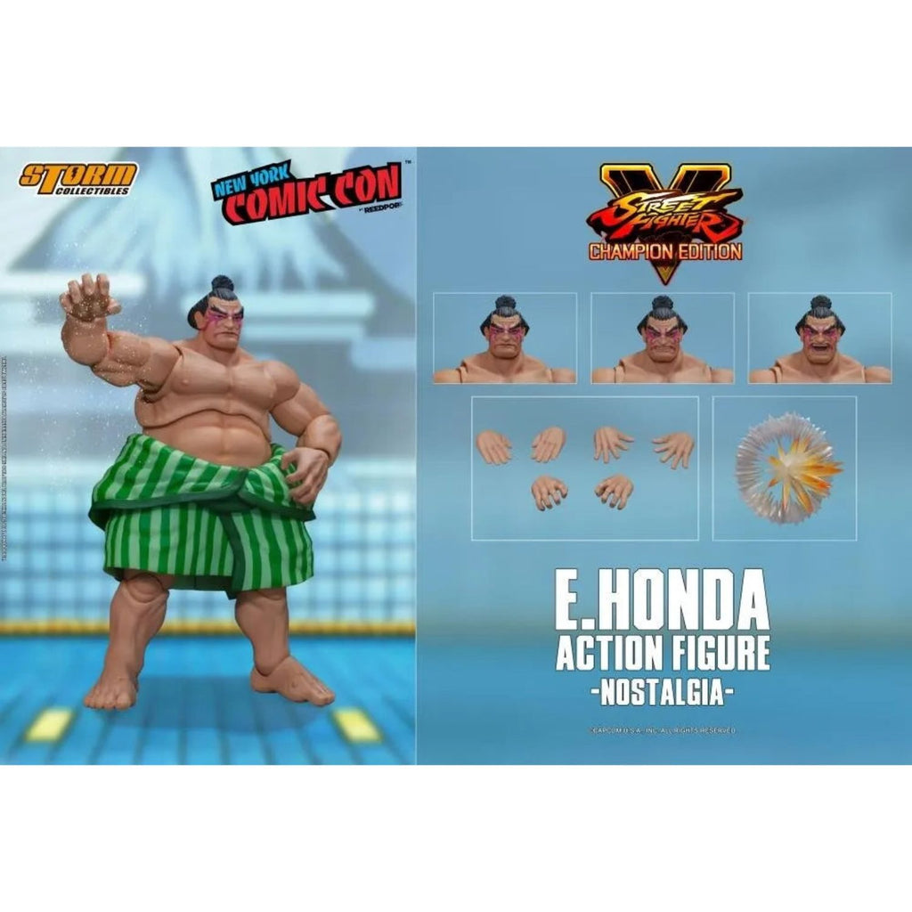 Figura Street Fighter V E Honda NYCC Storm Collectibles