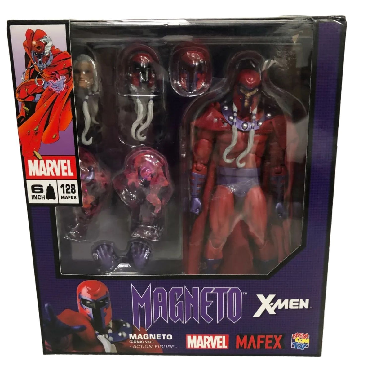 Figura de Acción Magneto Marvel X-Men MAFEX 128