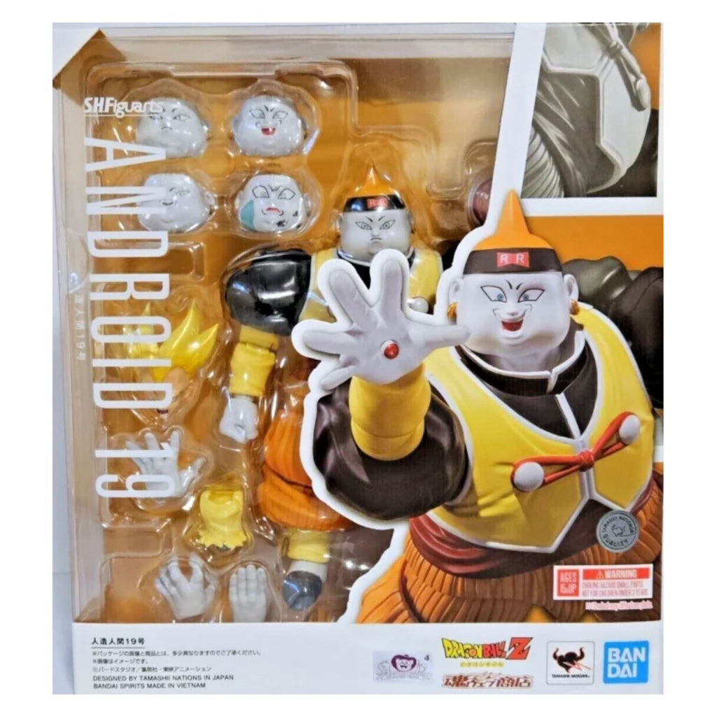 Figura Accion Androide 19 Dragon Ball Z SH Figuarts Android