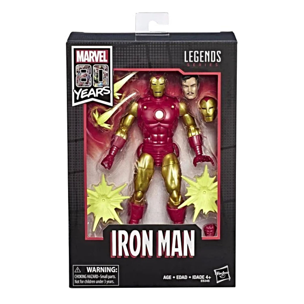 Figura de Accion Ironman 80th Marvel Legends Iron Man