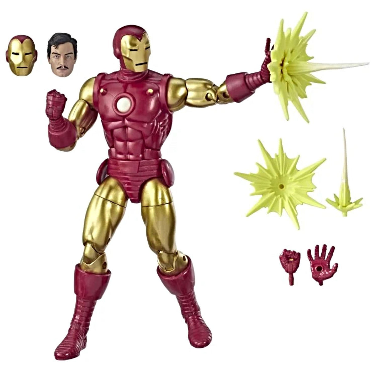 Figura de Accion Ironman 80th Marvel Legends Iron Man