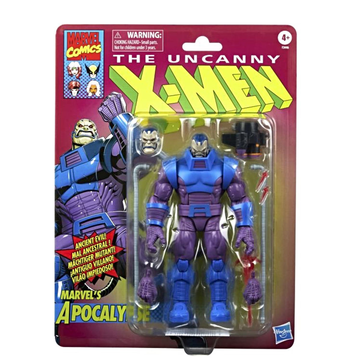 Figura de Acción Apocalipsis X-Men Marvel Legends Retro Apocalypse