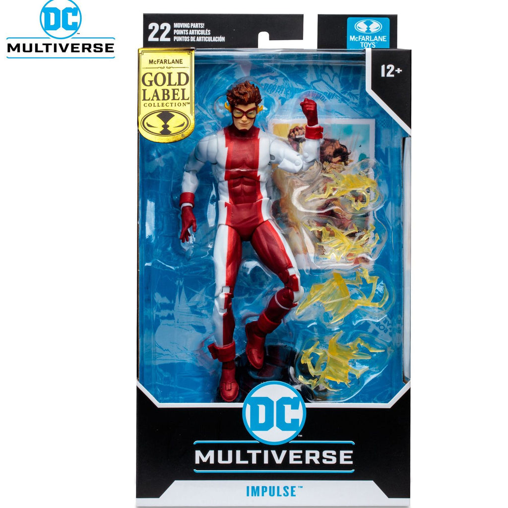 Impuse DC Multiverse Flash War Gold Label Mcfarlane