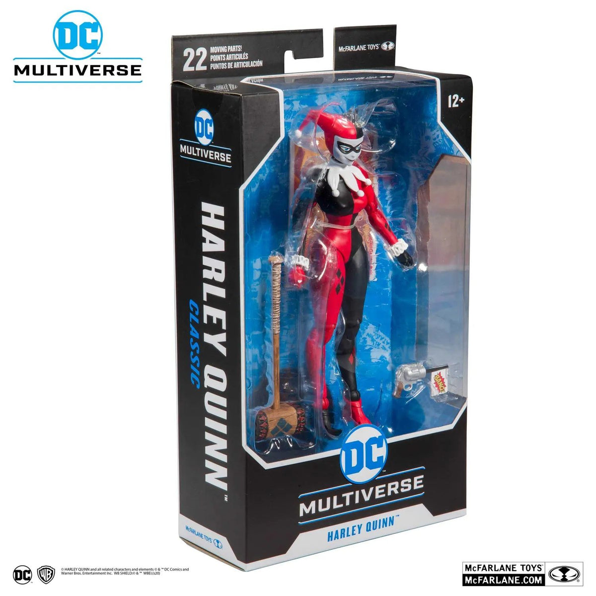 Figura de Accion DC Multiverse Harley Quinn Classic