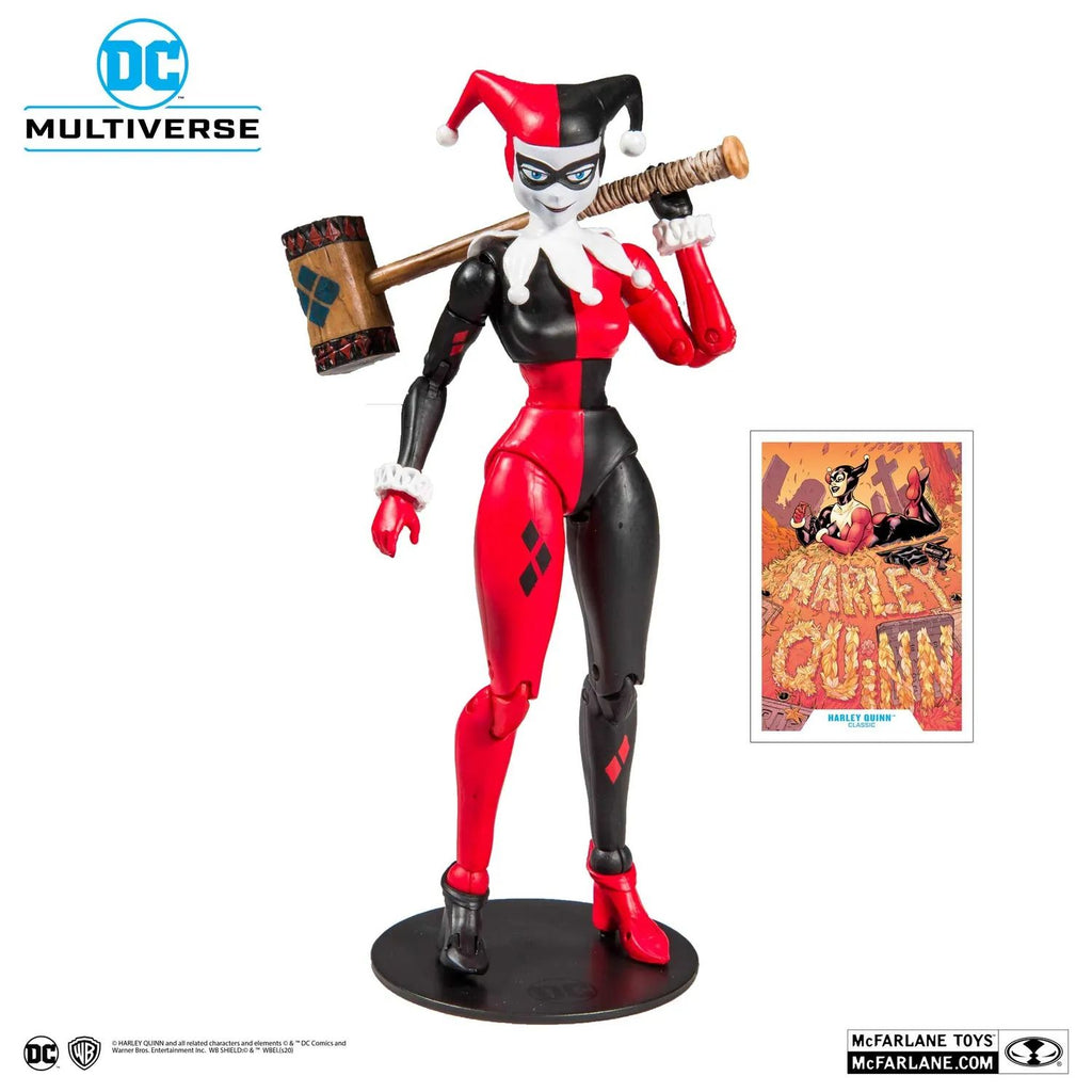 Figura de Accion DC Multiverse Harley Quinn Classic