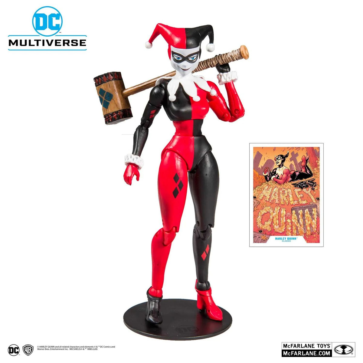 Figura de Accion DC Multiverse Harley Quinn Classic