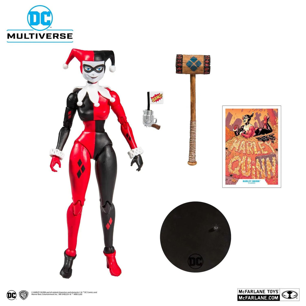 Figura de Accion DC Multiverse Harley Quinn Classic