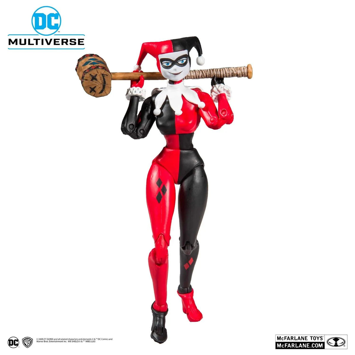 Figura de Accion DC Multiverse Harley Quinn Classic