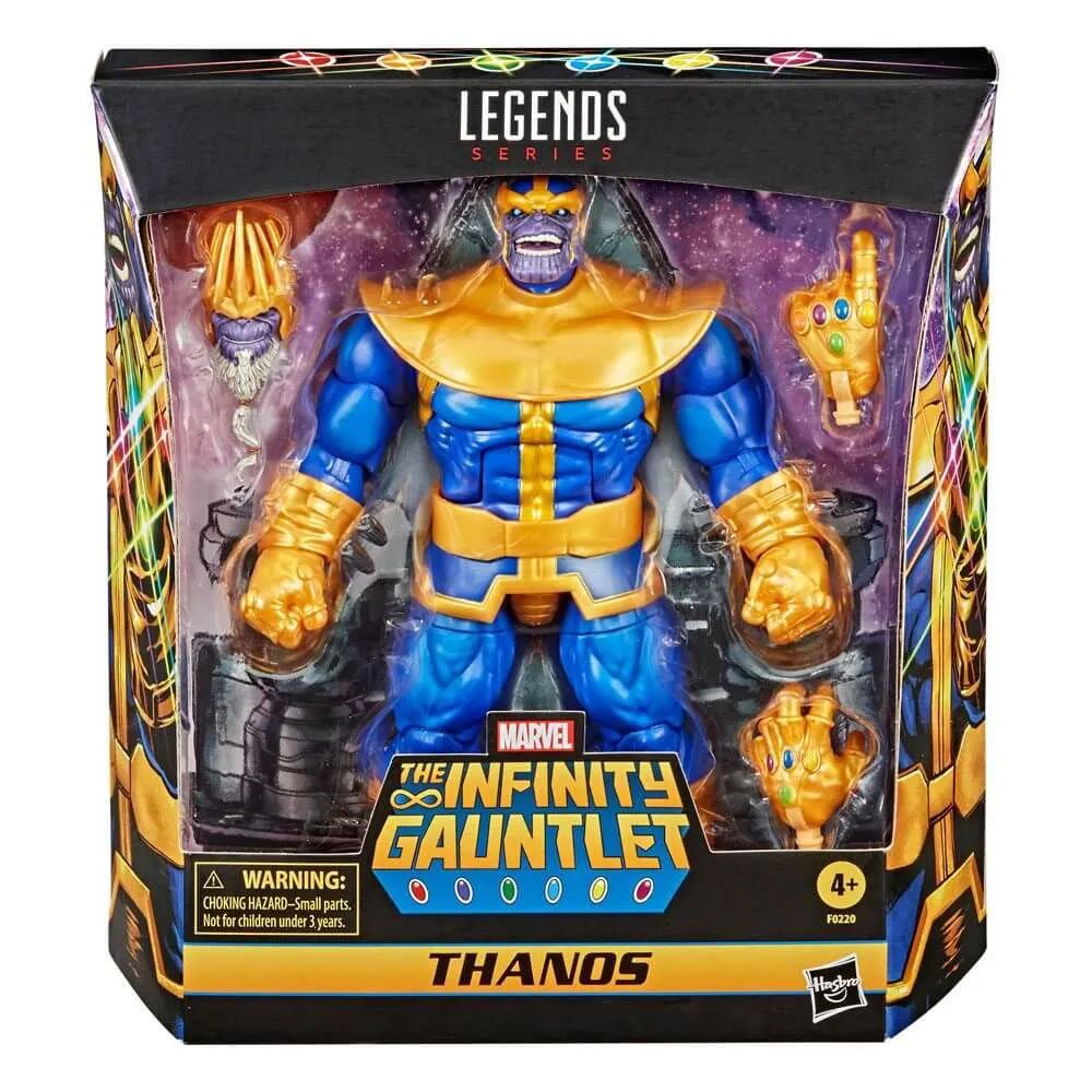 Figura de Acción Marvel Legends Deluxe Thanos Comic