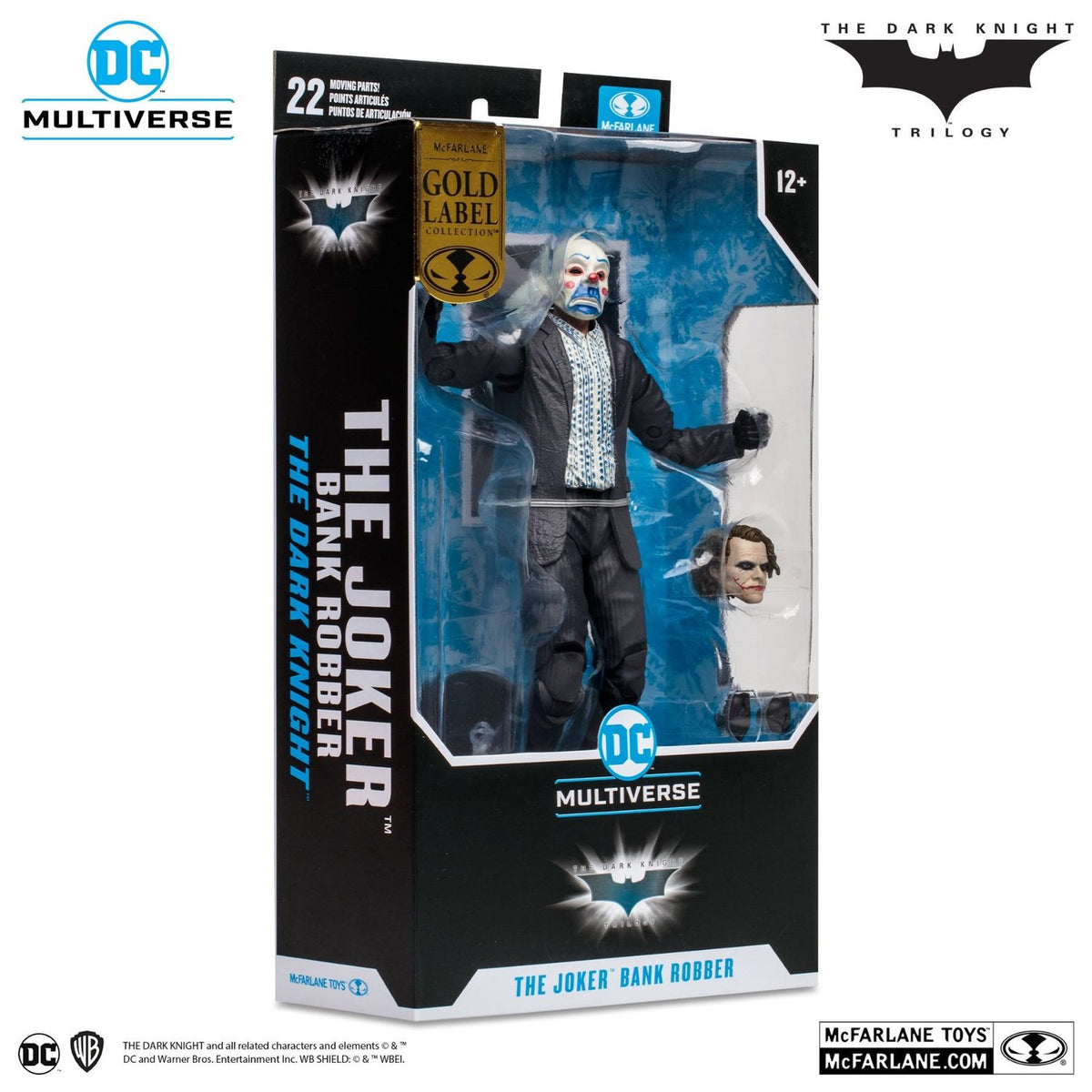 The Joker Bank Robber Gold Label SDCC 2023 Mcfarlane