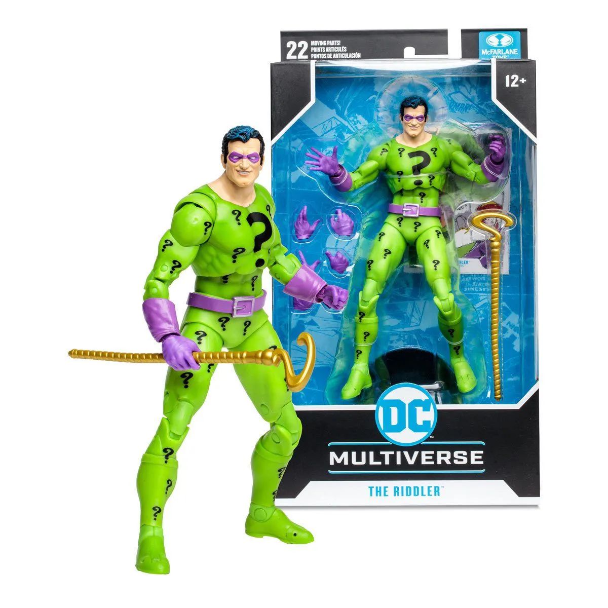 Figura de Accion The Riddler DC Classic DC Multiverse