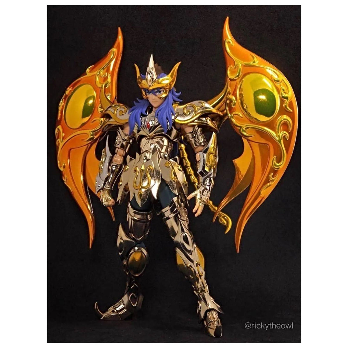 Caballeros del Zodiaco Milo Escorpio God Myth Cloth EX Soul of Gold JP
