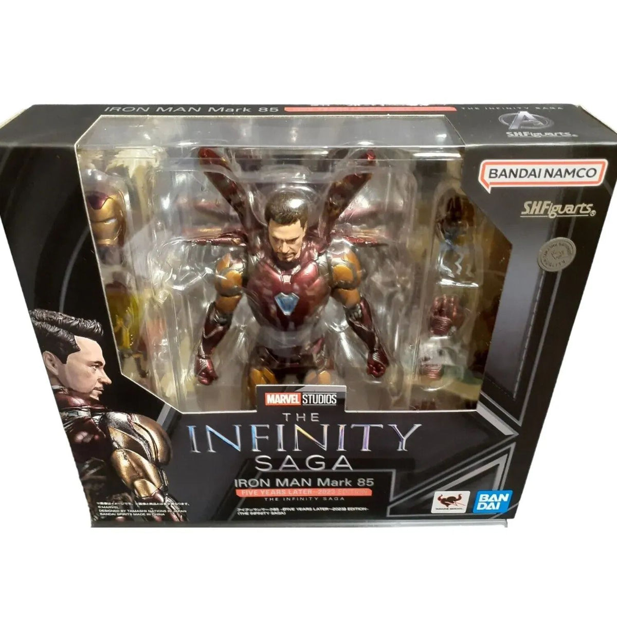 Figura IronMan Avengers Endgame SH Figuarts Iron Man Mark 85 Infinity Saga