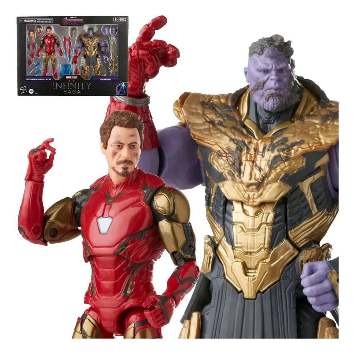 Ironman Avengers Marvel Legends Iron Man Mark 85 & Thanos
